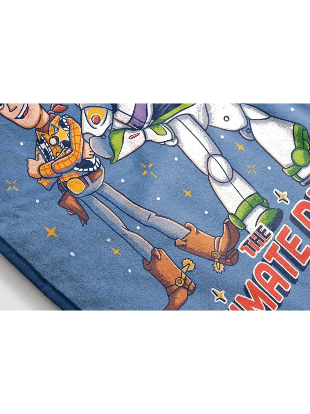 Cozy Plush Throw Blanket for Kids - Soft Fleece Toy Story Décor, 40x50, Blue